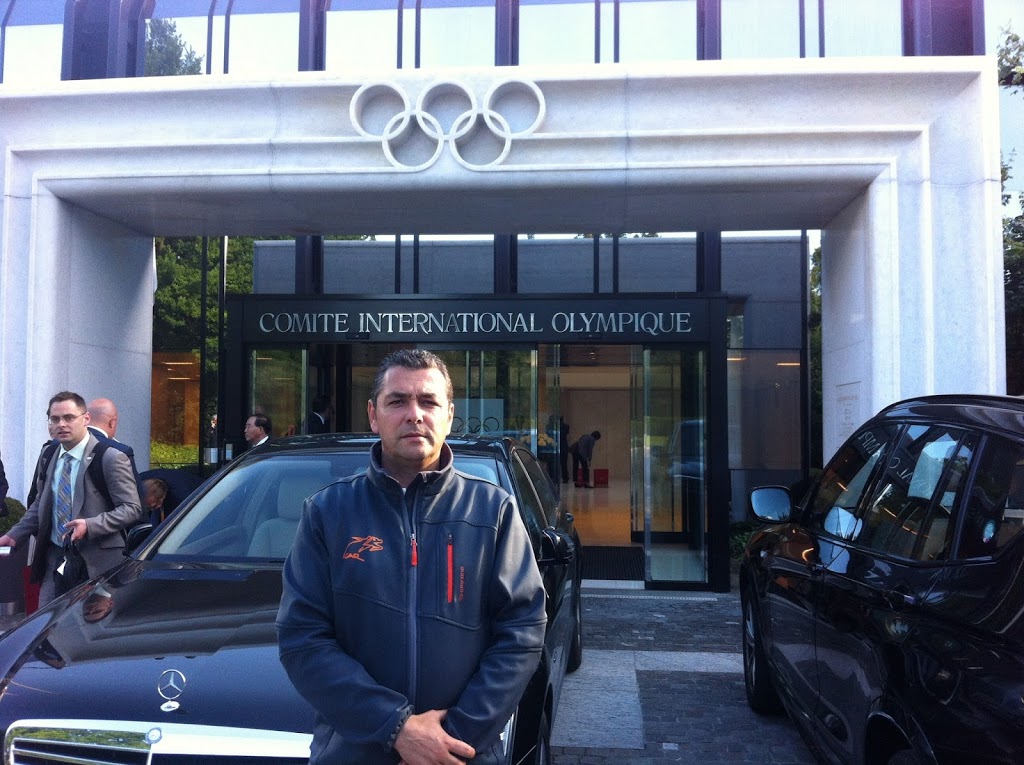 Fran Martin en el Comite Olímpico Internacional
