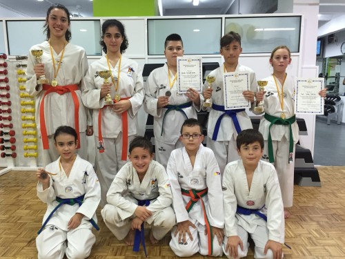 Taekwondo Campeonato de Cataluña Infantil combate