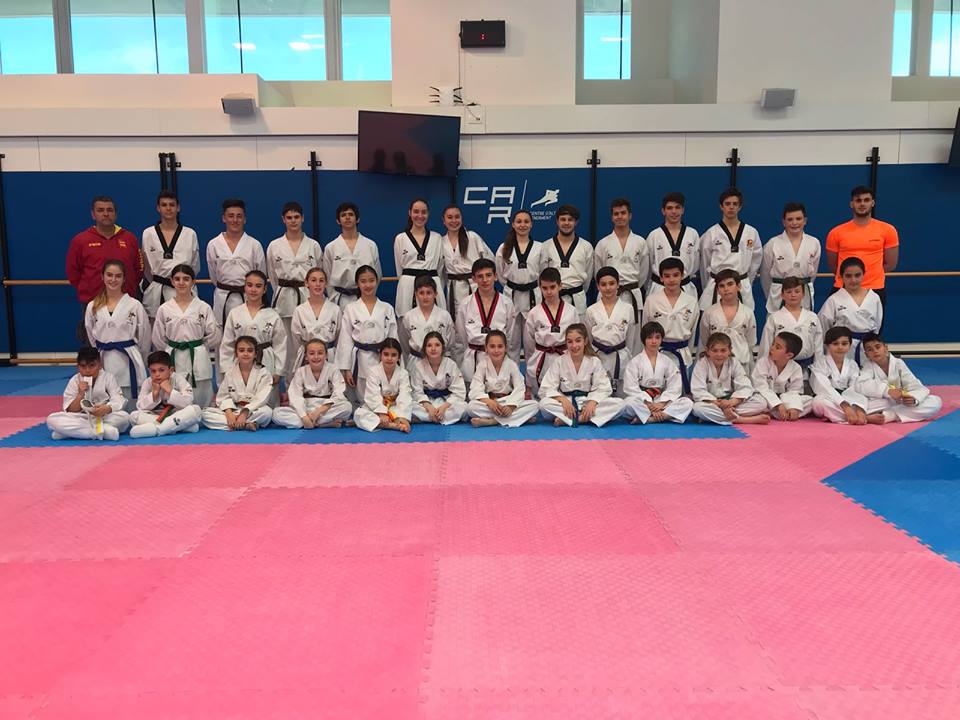 Entreno de exhibición en el CAR 2018