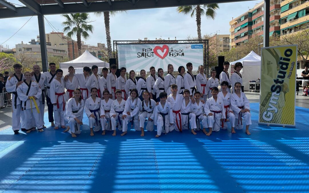 DIA DE LA SALUD EXHBICION TAEKWONDO